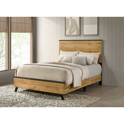 Pine Panel Bed