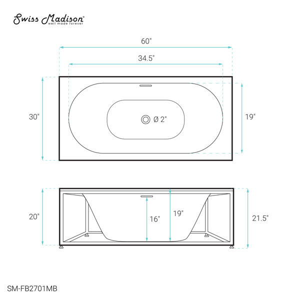 Dimensions du produit