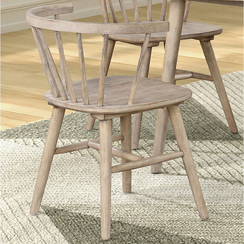 Chaise d'appoint Yaiza (ensemble de 2), Chêne naturel