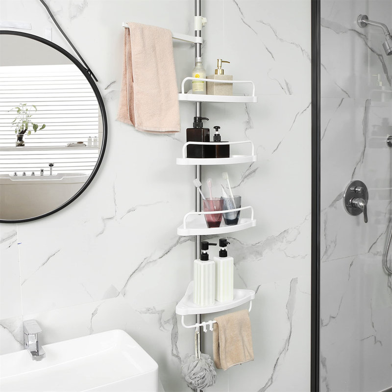 Schrader Hanging Stainless Steel Shower Caddy