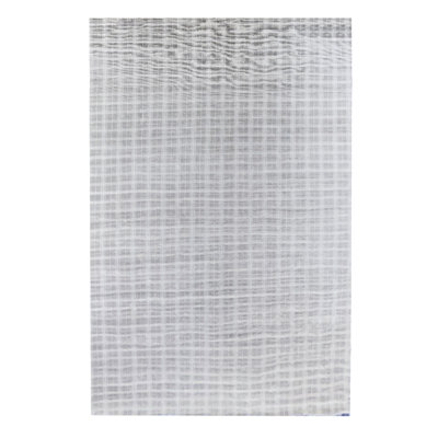 Hand Knotted Plaid Indoor Rug
