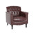 Enoks Tufted Leather Armchair-2044316490