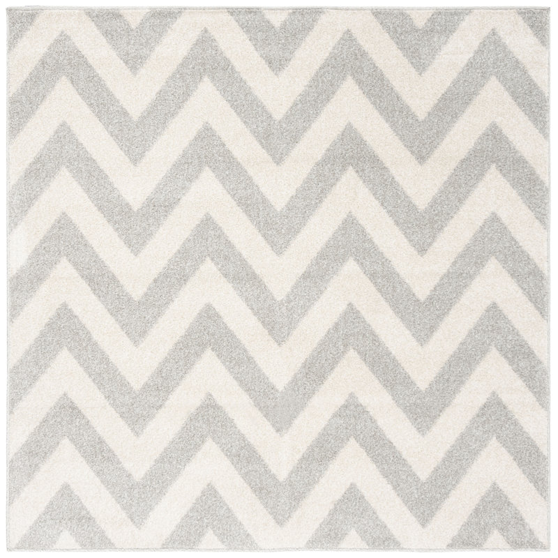 Falstaff Performance Chevron Rug, Square 7'