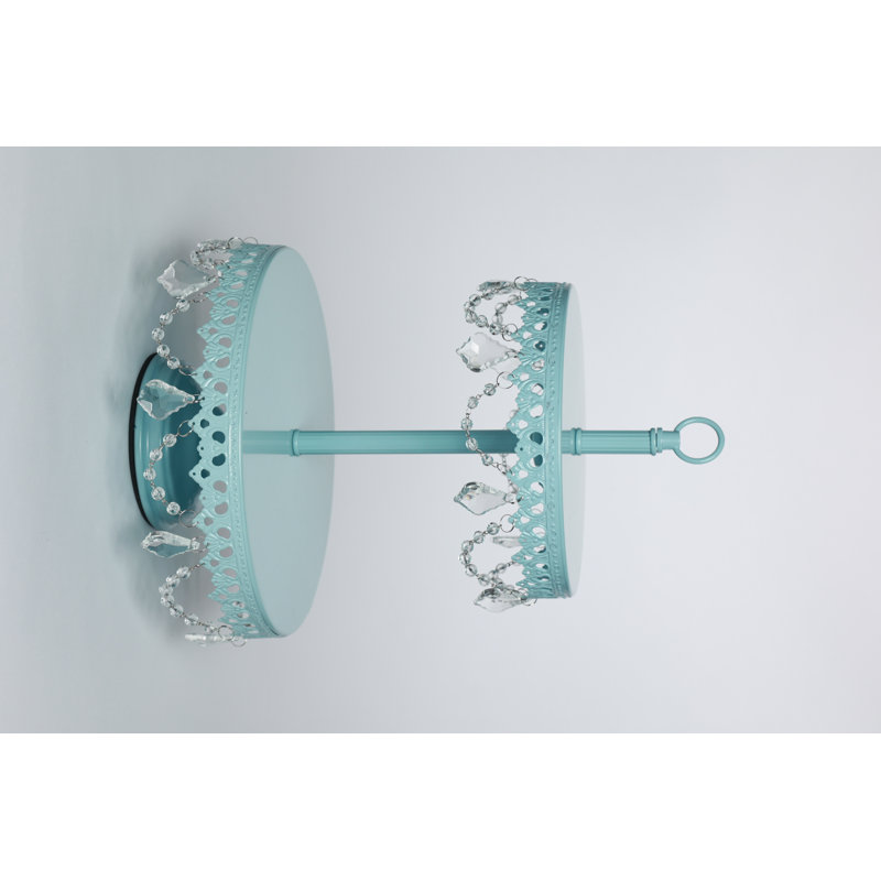 Chandelier à plusieurs niveaux, Bleu