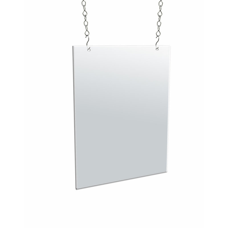 Clear Acrylic Hanging Ceiling Poster Frame