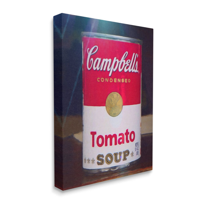 "Tomato Soup Can Still Life" par Graffitee Studios, reproduction d'art sur toile tendue, H 20 po x l 16 po x P 1,5 po