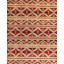 Tapis abstrait rose / blanc-1334448299