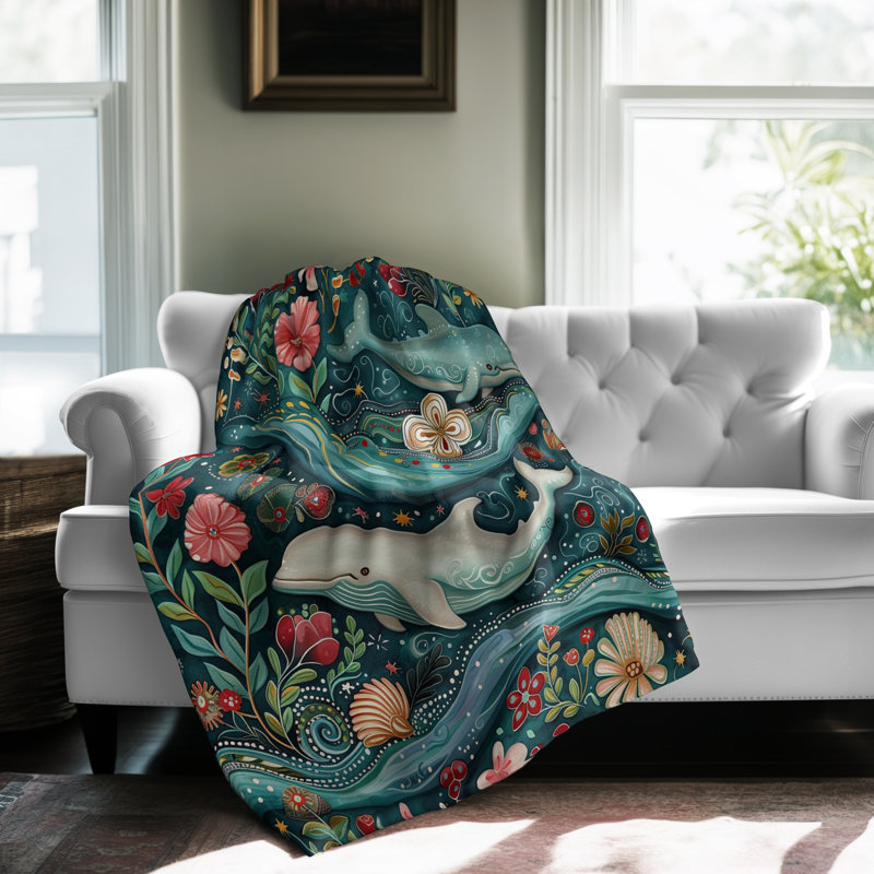 Couverture Seaflower Symphony, Grand lit
