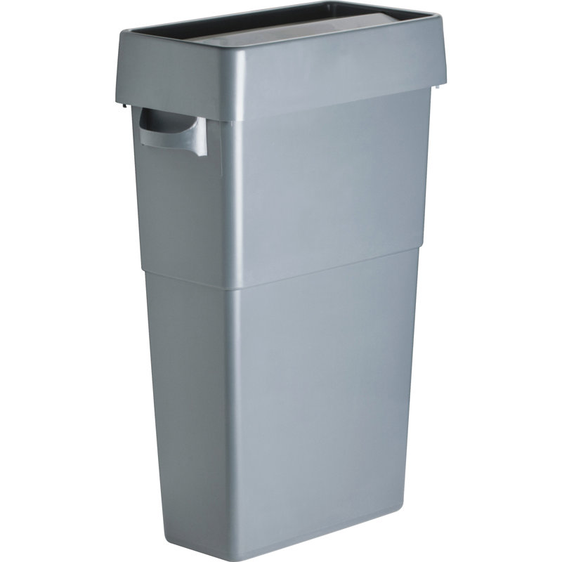 Plastic Open Kitchen Trash Can - 23 Gallons
