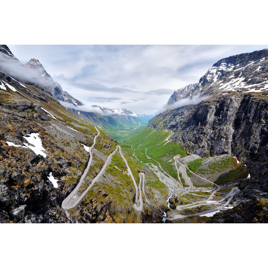 Schöne norwegische Landschaft von Bereta - Druck