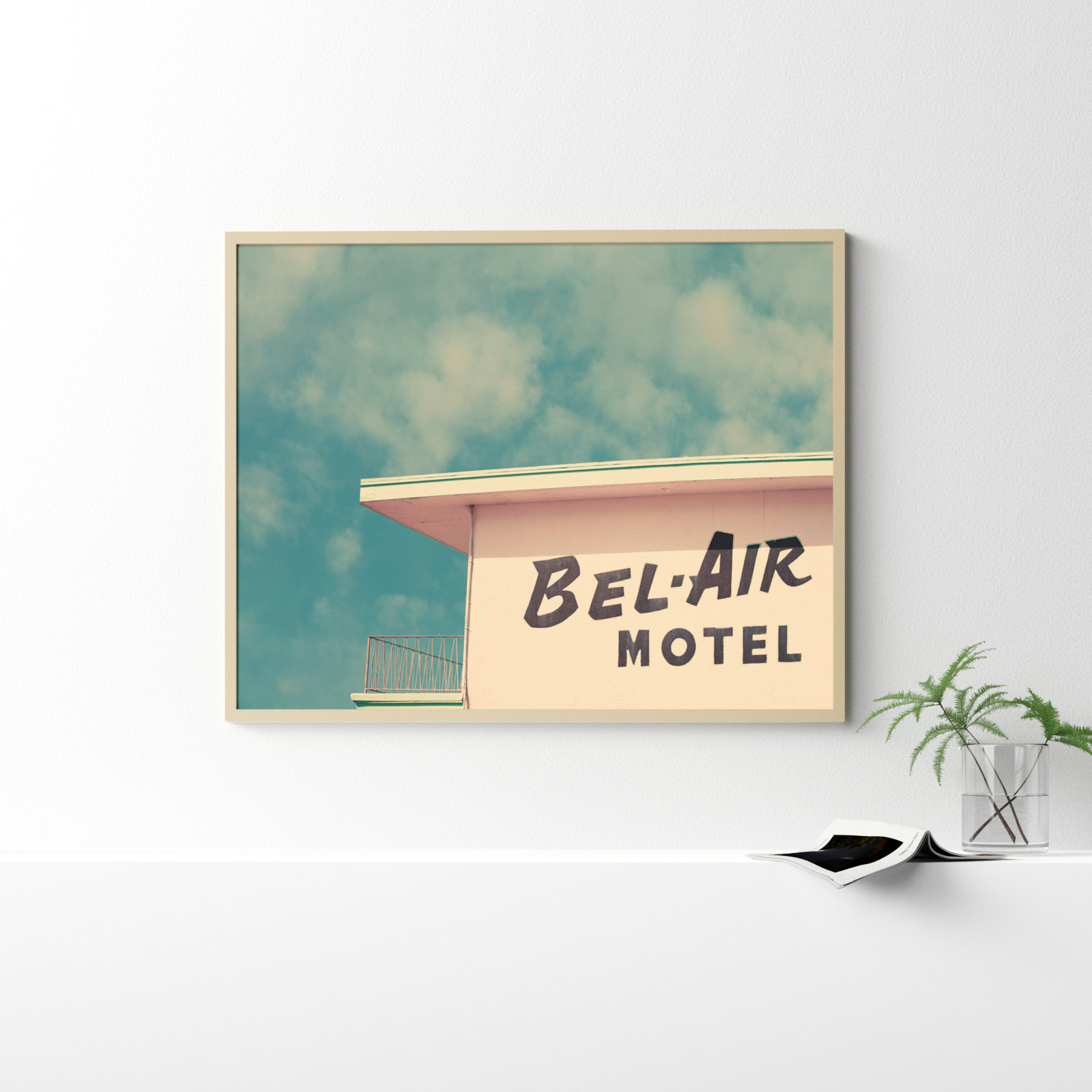 BelAir Photo Print by Robert Cadloff, 34.25" H x 43.25" W x 0.88" D, Brown