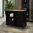 Kitchen Island Cart With Storage Cabinet And Two Locking Wheels-1934197364