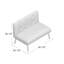 Upholstered 40.5'' Loveseat-406056517
