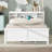 Platform Bed With Storage Headboard