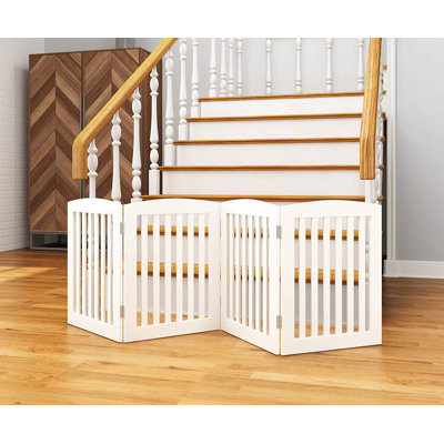 Barrière pour animaux autoportante en bois