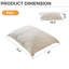 Fauteuil à billes 75 po 3 en 1 avec coussin blanc-145975447-139270320