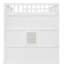 Full Size Loft Bed With In White - Crafted From Solid Wood Ensuring A Restful And Refreshing Sleep-445911054-445911055