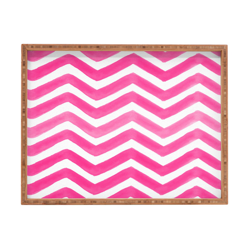 Bamboo Tray, Pink