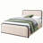 Modern Metal Bed Frame With Curved Upholstered Headboard And Footboard Bed With Under Bed Storage, Heavy Duty Metal Slats-475410211-475410223-488308065