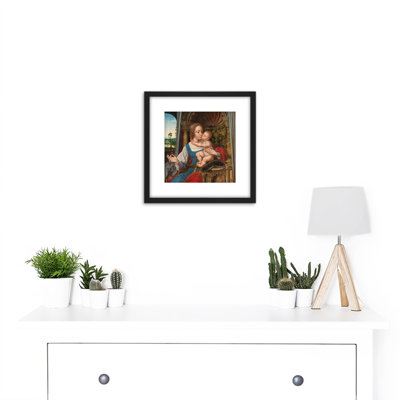 Virgin And Child by Quinten Massijs - Single Picture Frame Painting