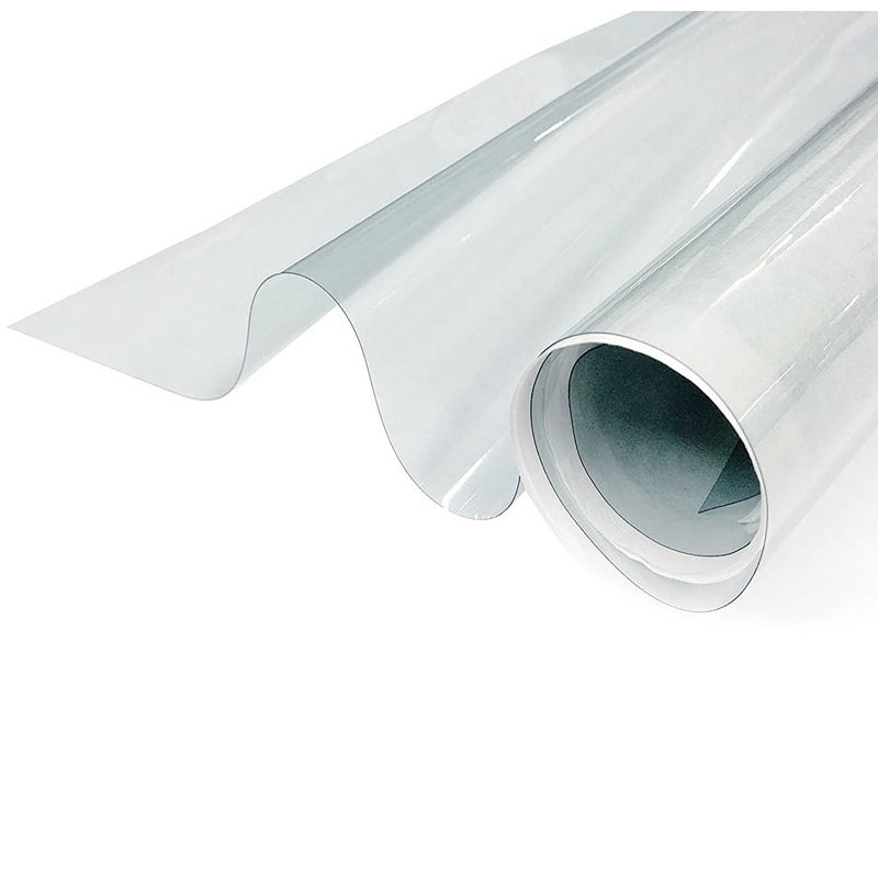 Nappe de protection en PVC transparent pour table de salle à manger, 60 po x 54 po