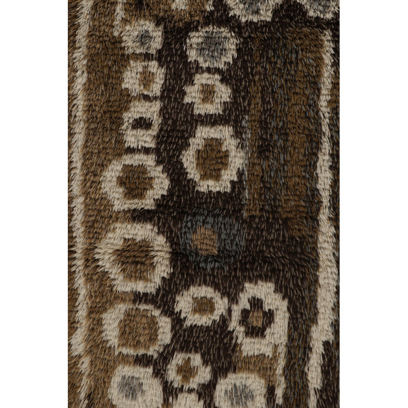 Vintage One-of-a-Kind 3'8x5'5 Hand Knotted Area Rug