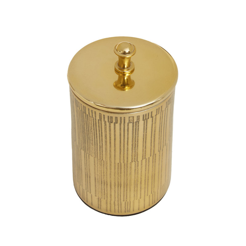 Strout Metal Jar, Champagne