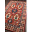 Tapis rouge / beige / bleu en laine touffeté à la main Adrien-1762253971