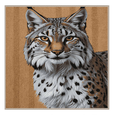  Tapis lavable avec gros chats Lynx