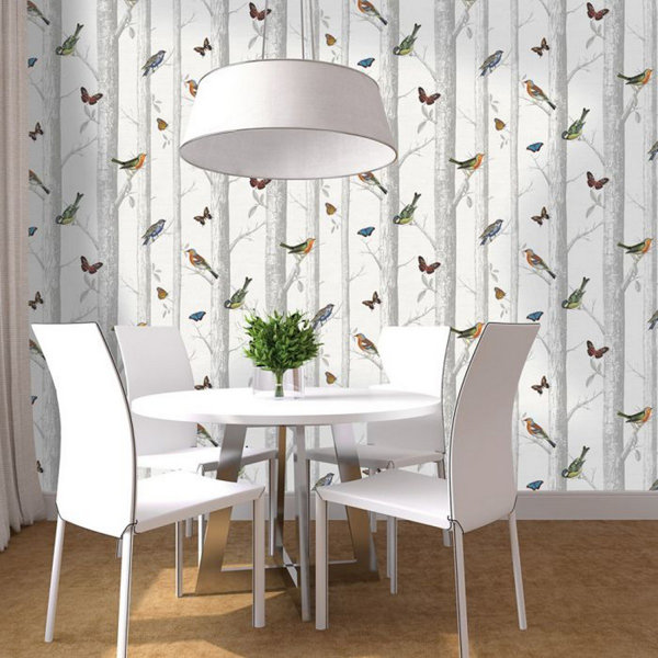 Brambly Cottage Addle 10m x 53cm Matte Wallpaper Roll | Wayfair.co.uk