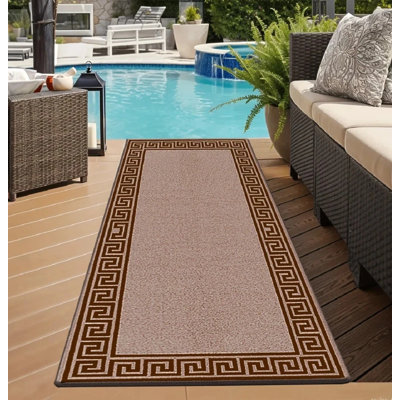 Geometric Indoor / Outdoor Area Rug