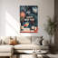 New Year Cheers Contemporary Wall Art Print by Treechild - Wrapped Canvas Print-135424006