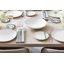 Villeroy & Boch - Afina Dinner Plate Made of Premium Porcelain, Plate for Main Courses, Made in Germany, Dishwasher and Microwave Safe, 10.5 in, Stackable, White