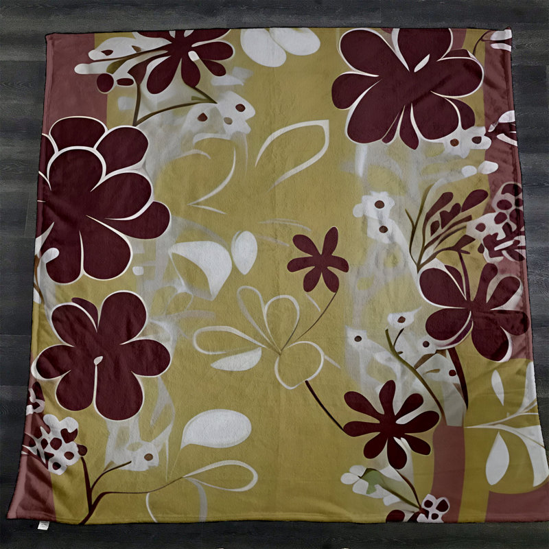 Throw Blanket, 51" W x 60" L