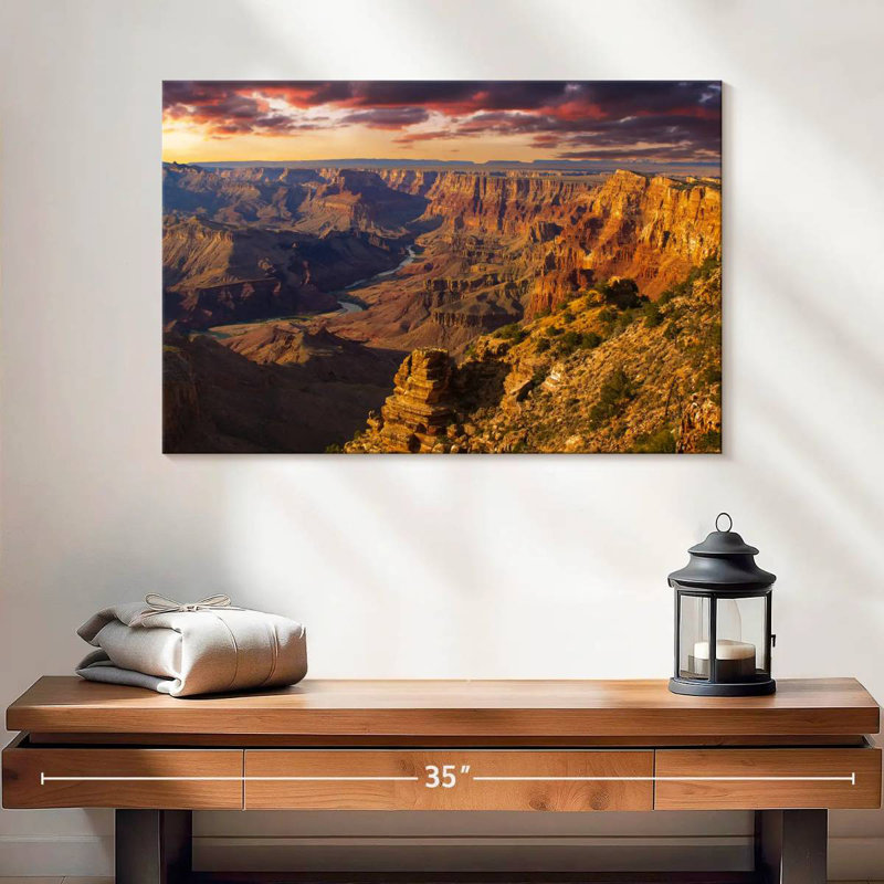 Alvord Grand Canyon au crépuscule, H 16 po x l 24 po