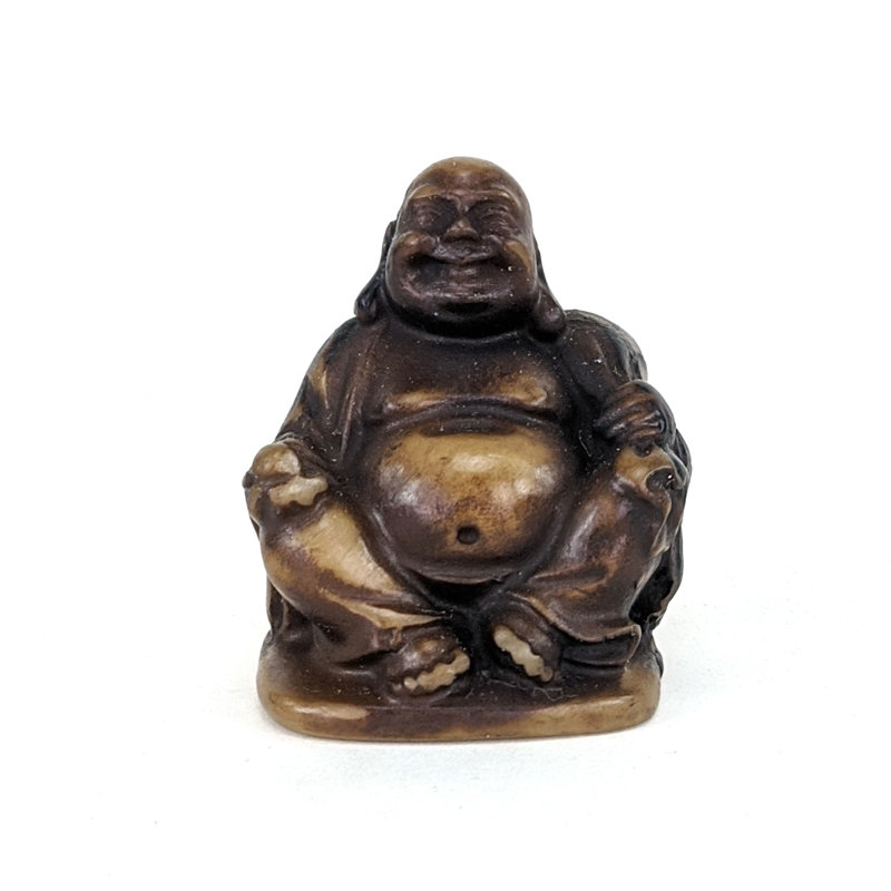 Figurine Hotai en résine assise avec sac