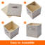 Cubes de rangement pliables 11 pouces bacs en tissu pliables -497680157