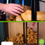 60cm W Metal Log Rack