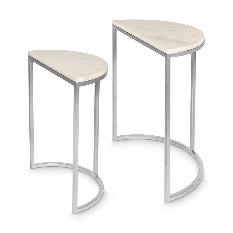 Crescent side table
