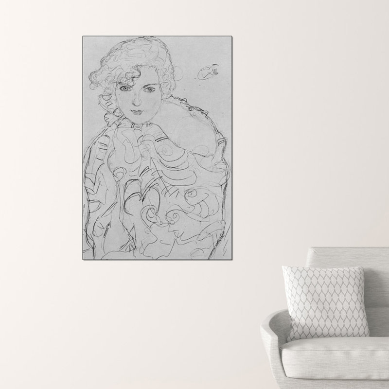 Gustav Klimt - Wrapped Canvas Print, 90cm H x 60cm W x 1.8cm D
