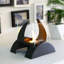 Ewoud Bio-Ethanol Outdoor Tabletop Fireplace with Flame Guard