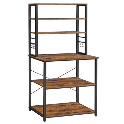 Adelaina 60Cm Metal Standard Baker's Rack with Microwave Compatibility
