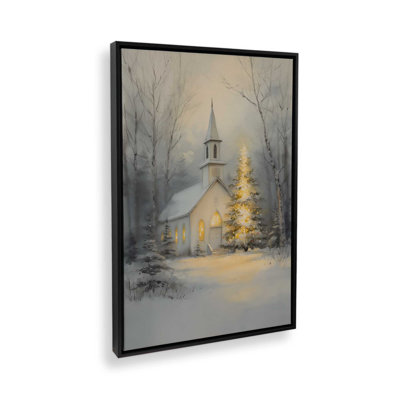 Silent Night Glow Canvas Art Print