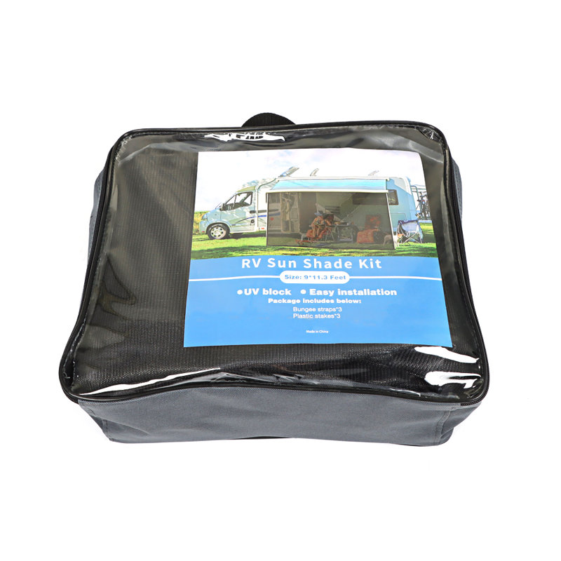 Auvent pour écran de sol Findmall écran pare-soleil en maille pare-soleil 9 pi x 11 pi 3 po pour camping-car