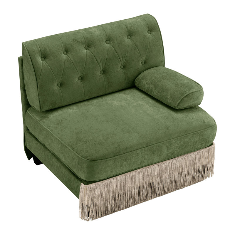Canapé en velours RSF - Vert, Green
