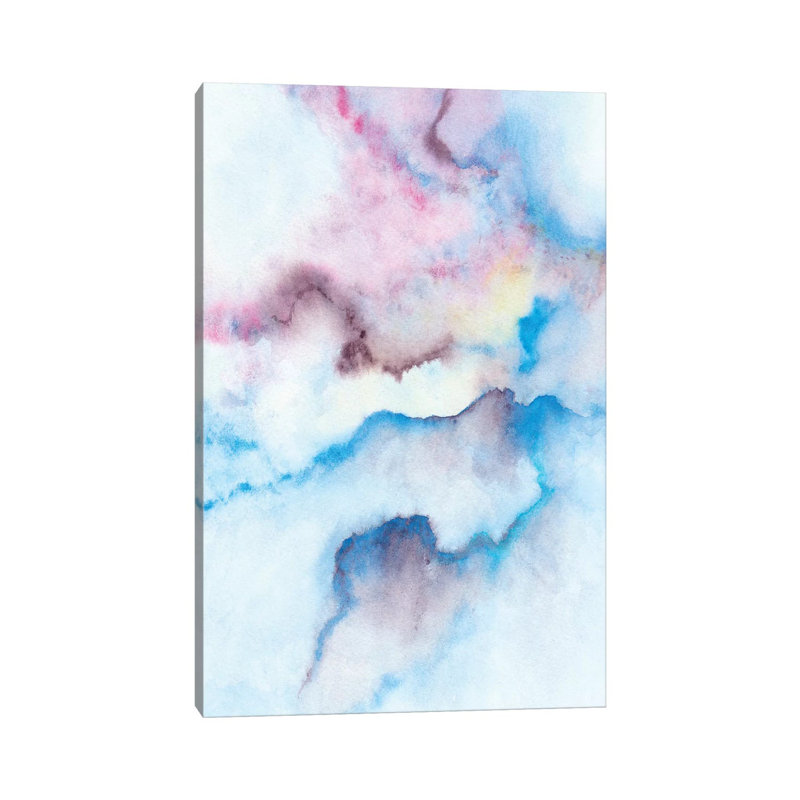 Abstract XIII 1 Piece Wrapped Canvas Painting, 20.32 cm H x 30.48 cm W