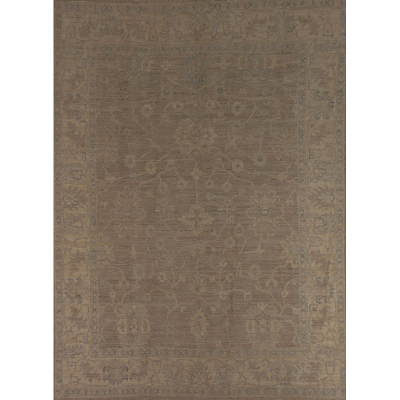 Vegetable Dye Oushak Turkish Area Rug 8x10