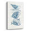Art mural en verre acrylique Breakro Bay «Driftwood Blue Fish 1» par Mercedes Lopez-1368221022
