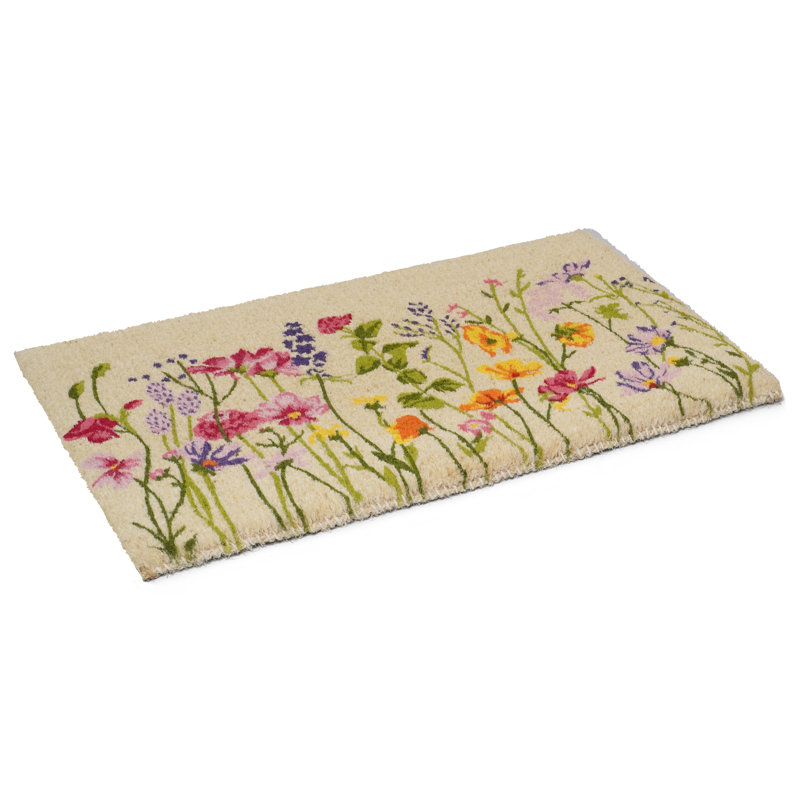 Paillasson Blooming Garden (ensemble de 2), L 18 po x L 30 po
