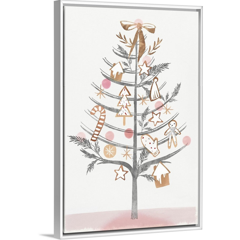 Gingembre, reproduction d’art sur toile, H 20 po x l 14 po x P 1,75 po, Cadre blanc